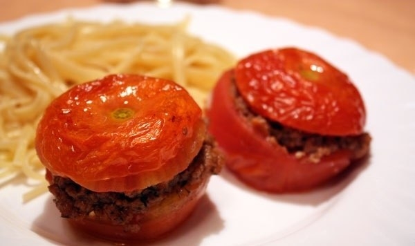 Томаты, фаршированные мясом