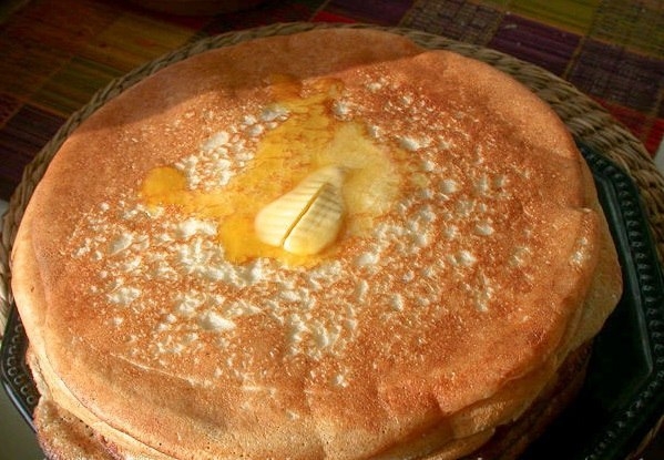 Блины красные