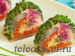 Необычная Селедка под шубой