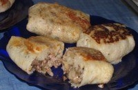 Блинчики с гречкой постные