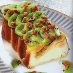 Для приготовления блюда Десерт творожный с киви и изюмом необходимы следующие ингредиенты: 300 гр тв