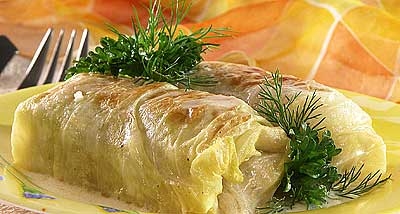 Голубцы с картофелем