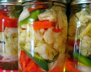 Цветная капуста в маринаде - рецепт приготовления