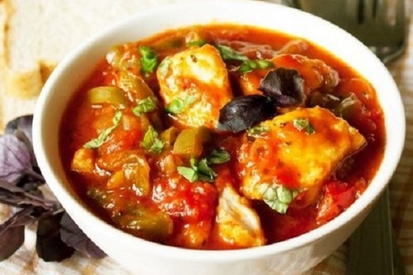 Пеппероната из курицы по-итальянски