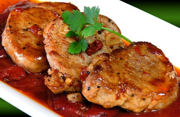 Жаркое из свинины по-испански Испанская кухня