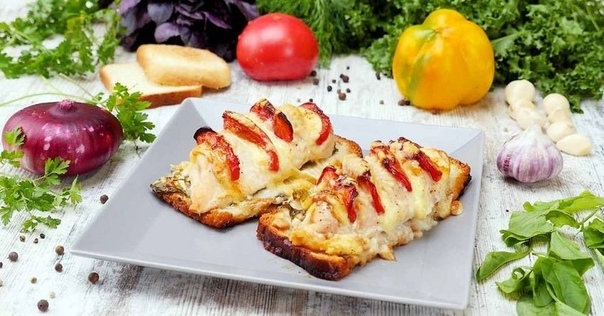 Куриная грудка с моцареллой Куриная грудка с моцареллой