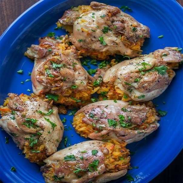 Куриные ножки, фаршированные рисом с овощами Куриные ножки, фаршированные рисом с овощами