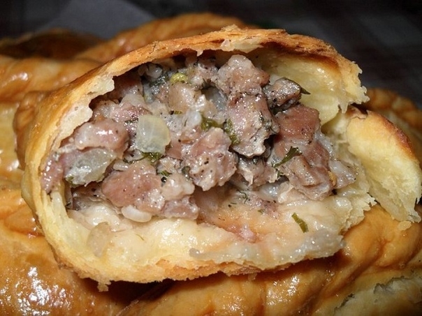 Караимские пирожки с мясом