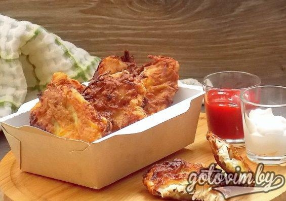 Куриное филе в картофельной шубке