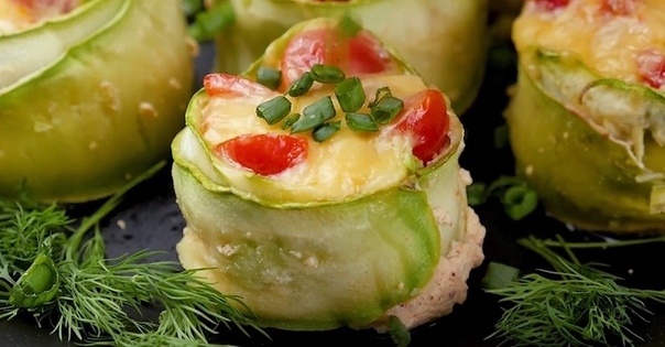 Закуска из кабачка.