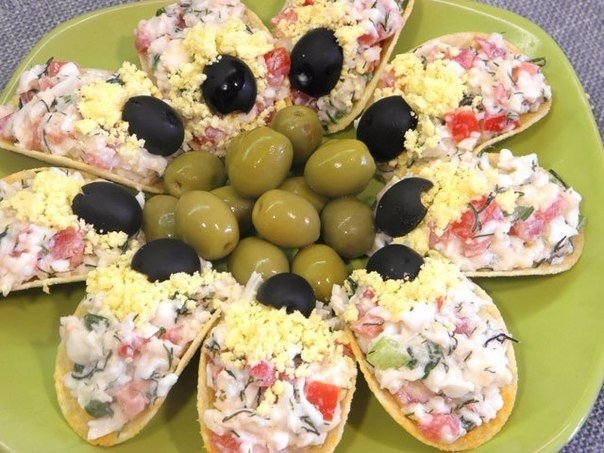 ТОП - 6 самых красивых и вкусных закусок