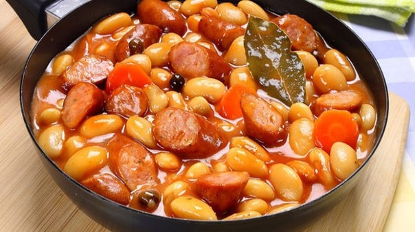 Вкусная белая фасоль