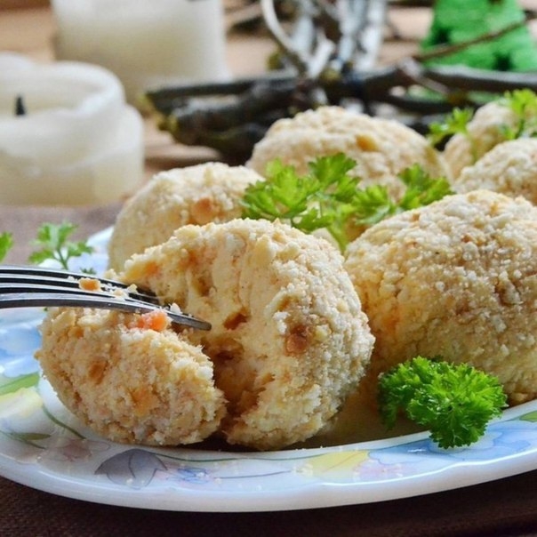 Закуска "Хрустящие шарики" для настоящих ценителей вкусной еды...