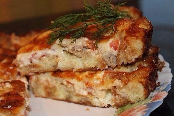 ПИРОГ С МЯСОМ "ЛЕГЧЕ НЕ БЫВАЕТ"