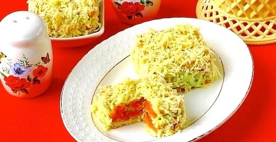 Соленые пирожные «Праздничные» Соленые пирожные «Праздничные»