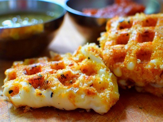 Интересное и очень вкусное блюдо: сырные вафли Интересное и очень вкусное блюдо: сырные вафли