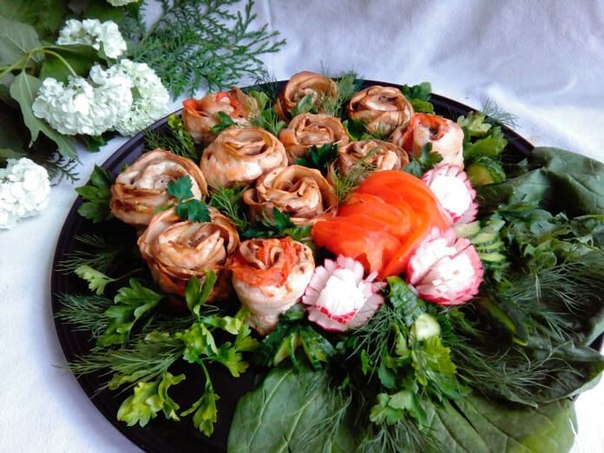 Розочки из курицы