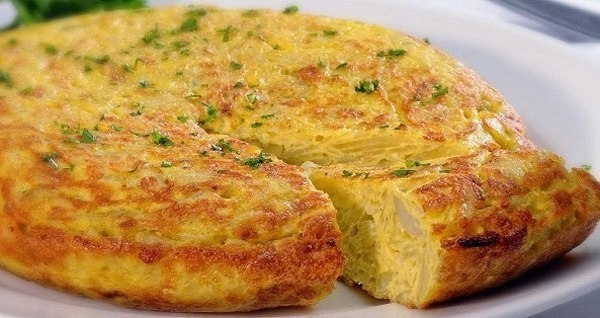 ТОРТИЛЬЯ С КАРТОФЕЛЕМ И ЛУКОМ