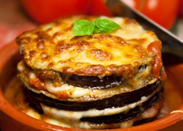 Мясо на баклажане Мясо на баклажане