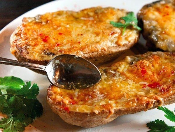 СЛИВОЧНЫЕ ГРИБЫ В КАРТОФЕЛЬНОЙ ОБОЛОЧКЕ