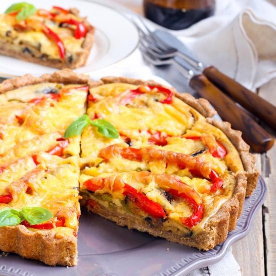 ОВОЩНОЙ ПИРОГ С КАБАЧКАМИ И БАКЛАЖАНОМ ОВОЩНОЙ ПИРОГ С КАБАЧКАМИ И БАКЛАЖАНОМ
