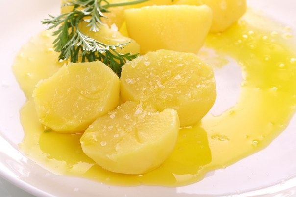Молодая картошечка с медом Молодая картошечка с медом