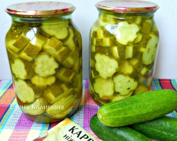 ОГУРЦЫ МАРИНОВАННЫЕ С КАРРИ