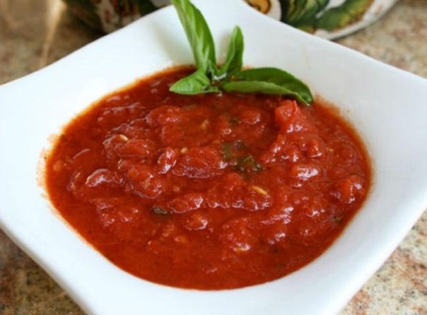 Красный соус с овощами Красный соус с овощами