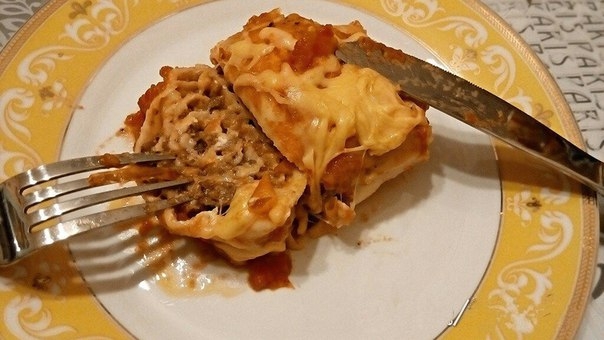 Лазанья-ролл. Лазанья-ролл.
