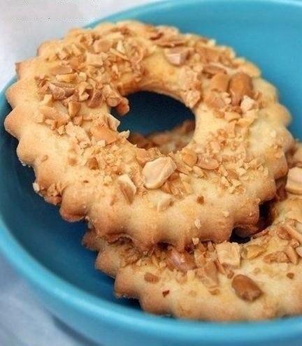 ПЕСОЧНЫЕ КОЛЬЦА С АРАХИСОМ