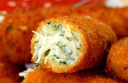 ХРУСТЯЩИЕ СЫРНЫЕ ПАЛОЧКИ СО ШПИНАТОМ