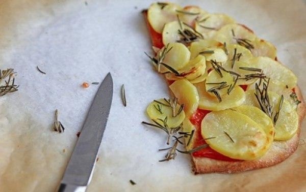 ПИЦЦА С КАРТОФЕЛЕМ И РОЗМАРИНОМ