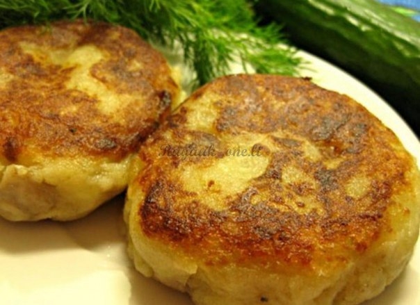 Рецепт постных картофельных котлет с грибами
