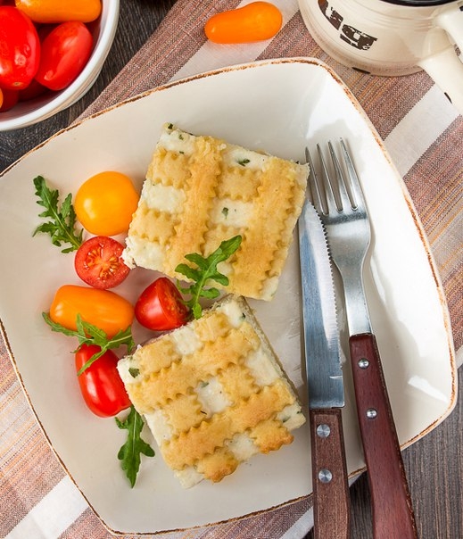 КУРИНЫЙ ПИРОГ С РЕШЕТКОЙ