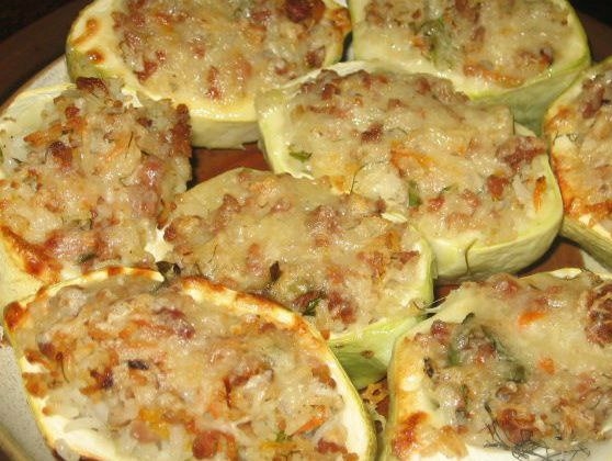 ПАТИССОНЫ, ФАРШИРОВАННЫЕ РИСОМ И МЯСОМ ПАТИССОНЫ, ФАРШИРОВАННЫЕ РИСОМ И МЯСОМ