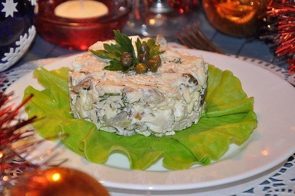 Салат МЯСНОЙ с ОМЛЕТОМ и КОРНИШОНАМИ Салат МЯСНОЙ с ОМЛЕТОМ и КОРНИШОНАМИ