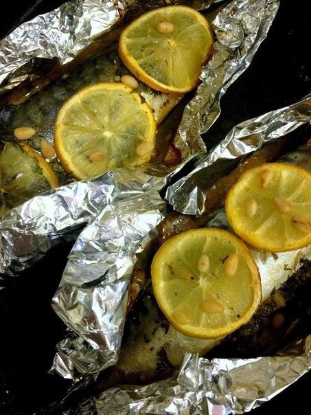 Пряная скумбрия с лимоном