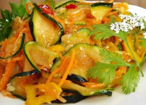 ВКУСНЫЕ КАБАЧКИ ПО-КОРЕЙСКИ