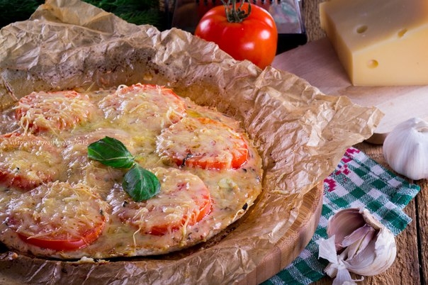 Куриная "пицца" без теста