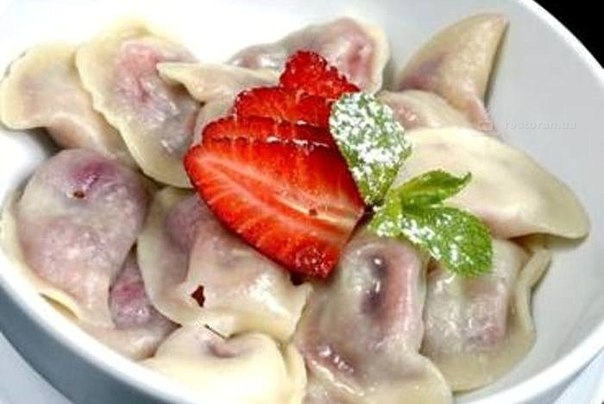 Как приготовить вареники с клубникой Как приготовить вареники с клубникой