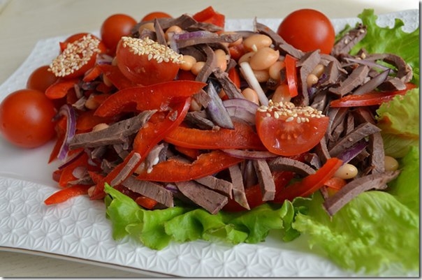 ВКУСНЫЙ И КРАСИВЫЙ САЛАТ "БУДАПЕШТ"