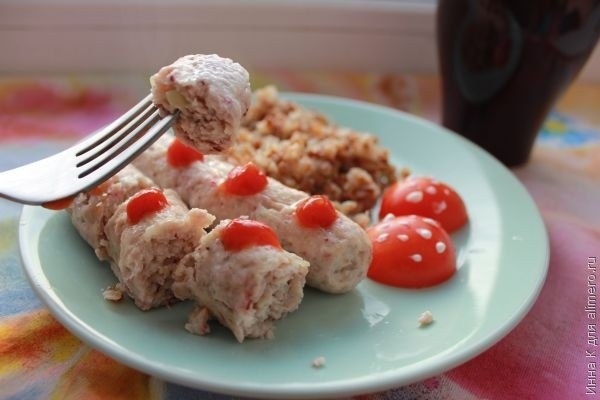 Сосиски "Детские" своими руками