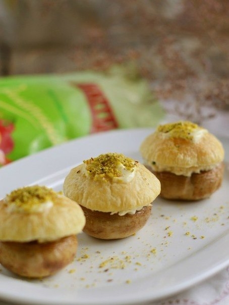 Закуска из шампиньонов с курицей