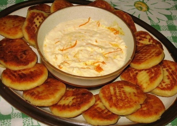 Сырники с апельсином