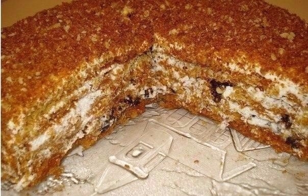 Медовый торт "Особенный". Самый вкусный на свете медовик!;