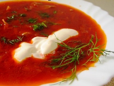 Вкусный детский борщ Вкусный детский борщ