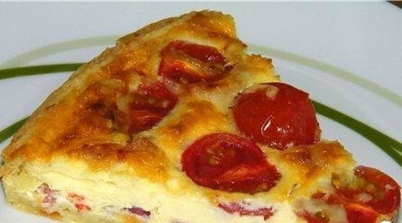 ЗАЛИВНОЙ ПИРОГ С ВЕТЧИНОЙ И ЧЕРРИ ЗАЛИВНОЙ ПИРОГ С ВЕТЧИНОЙ И ЧЕРРИ