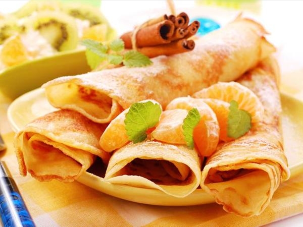 Мандариновые блинчики с ароматом зимы.