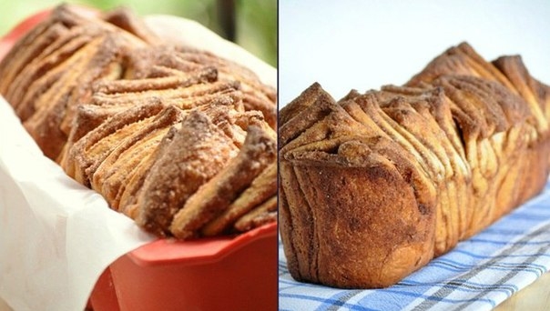 ХЛЕБ С КОРИЦЕЙ И САХАРОМ