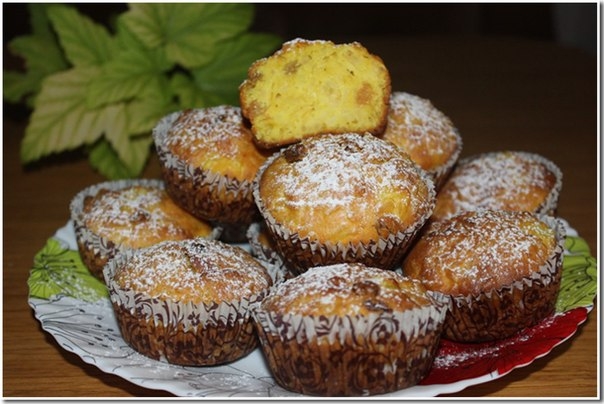 Рисовые пампушки с ананасом